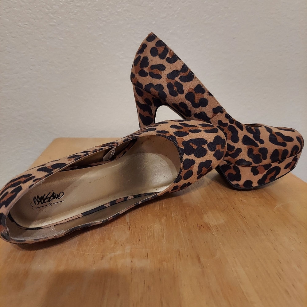Leopard Print Heels